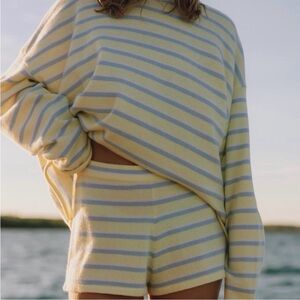 NWT Daily Drills Cashmere Sweater and Shorts Set